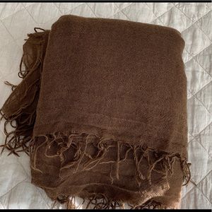 Chan Luu cashmere and silk scarf